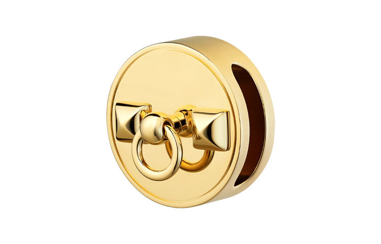 HERMES Accessories Women's Light Gold