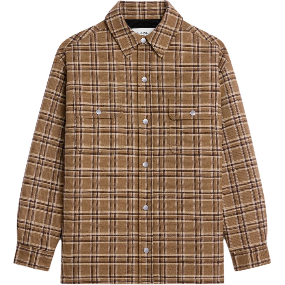 CELINE Checked Overshirt