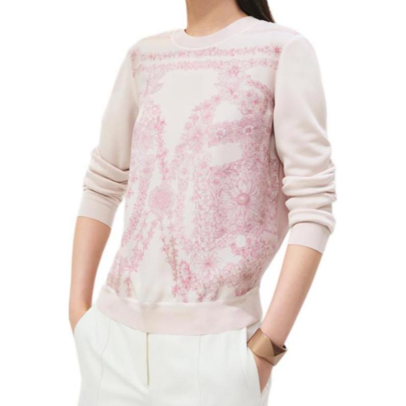 HERMES Sweatshirt Women's Light Rose