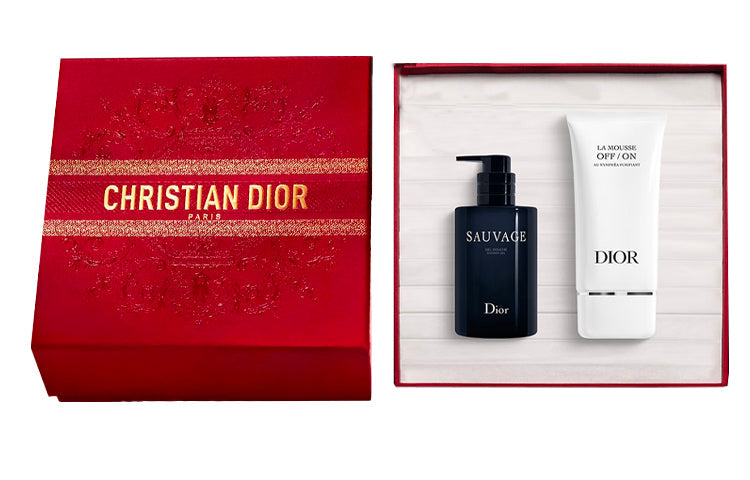 DIOR Wilderness Pure Box Skincare Sets Moisturizing Cleansing Water Lily Cleanser 150ml + Body Wash 250ml