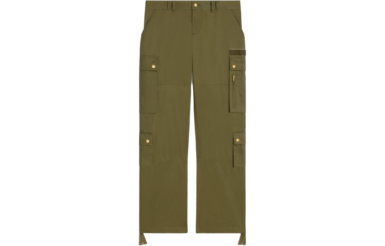 CELINE Cargo Pants In Cotton Linen