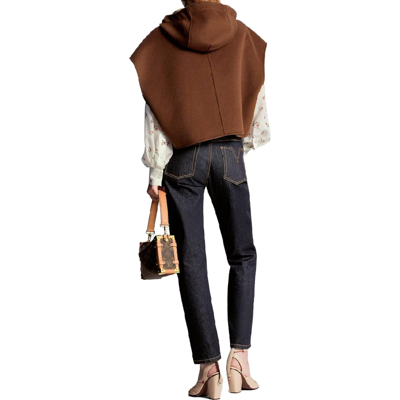 LOUIS VUITTON Double Face Open-Arm Jacket