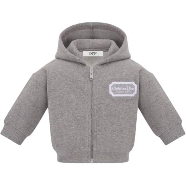 DIOR Sweatshirt SS25 Gray Infant And Toddler