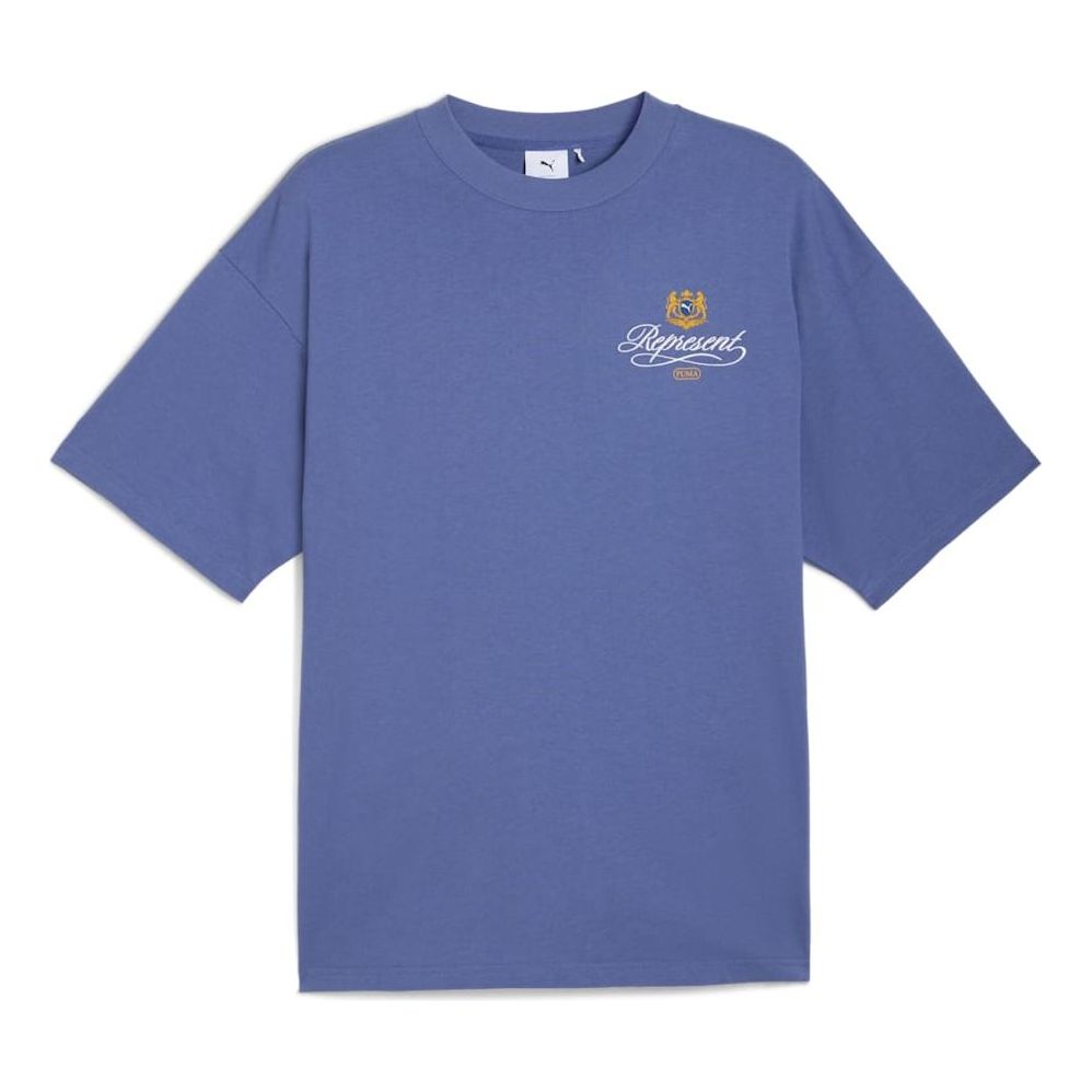 Puma x REPRESENT Graphic T-Shirt 'Blue' 632544-78