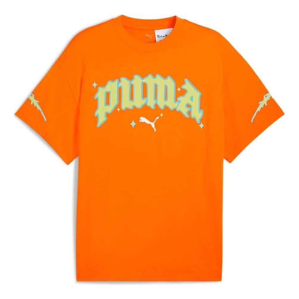 PUMA x RICK AND MORTY T-Shirt 'Rickie Orange' 633098-01