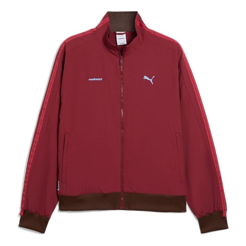 PUMA x MADHAPPY Nylon Track Jacket 'Team Regal Red' 635337-90