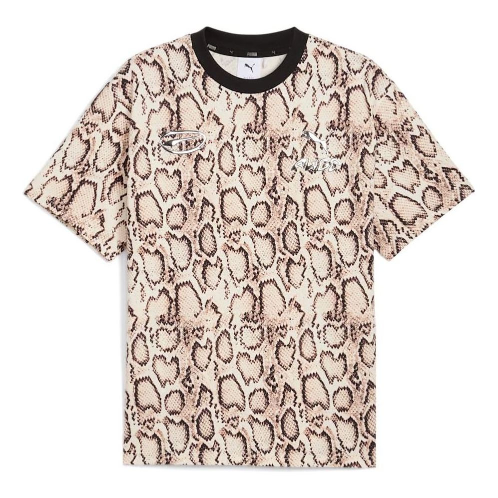 PUMA x A$AP ROCKY Snake Skin T-Shirt 'Frosted Ivory AOP' 635239-36