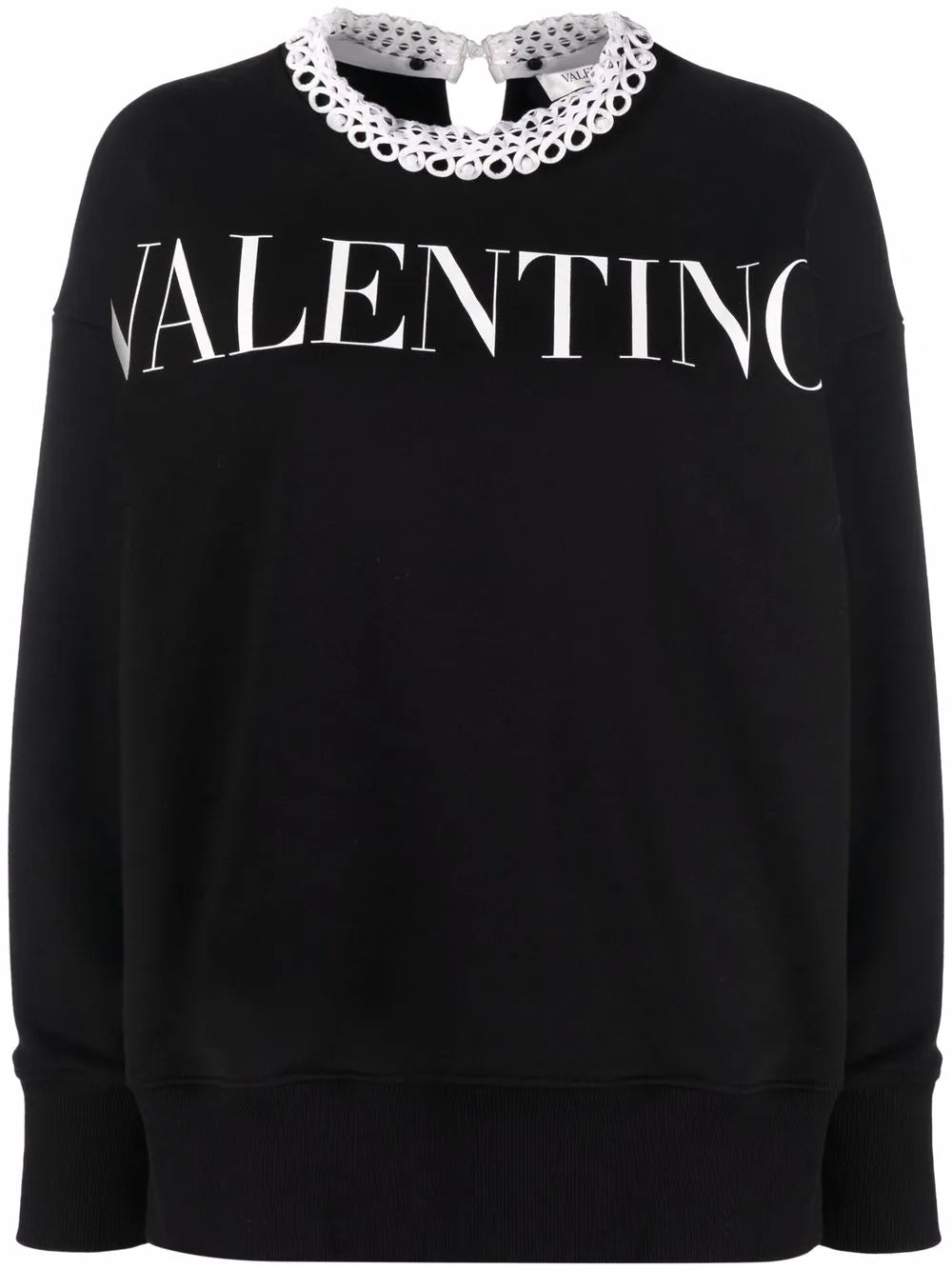Valentino Garavani Logo-Print Long-Sleeve Sweatshirt