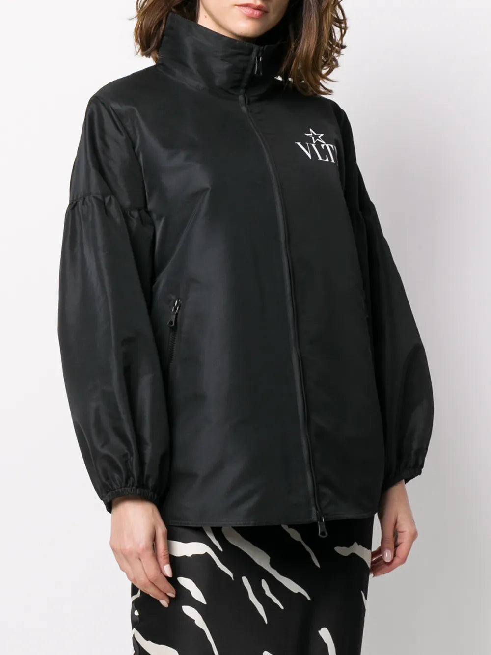 Valentino Garavani Logo Print Bomber Jacket