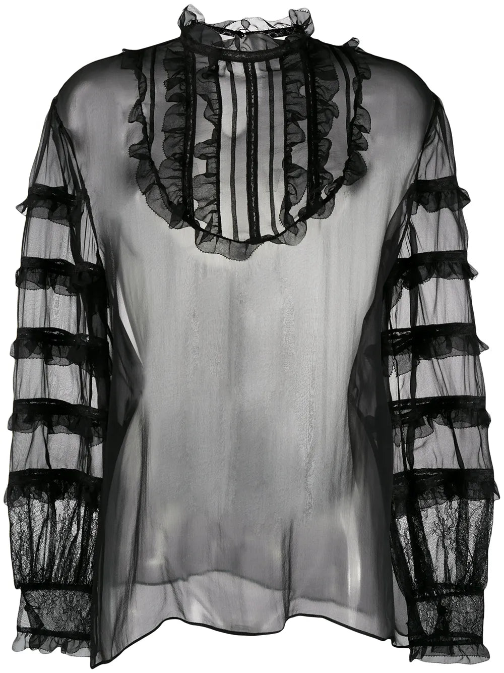 Valentino Garavani Sheer Organza Blouse
