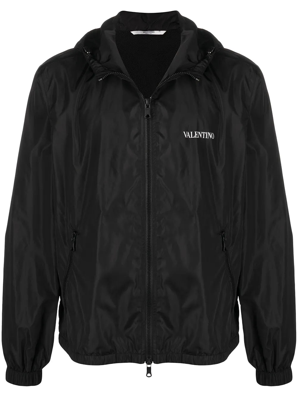 Valentino Garavani Hooded Logo Jacket
