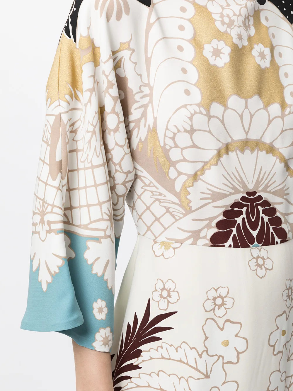 Valentino Garavani Cady Printed Dress