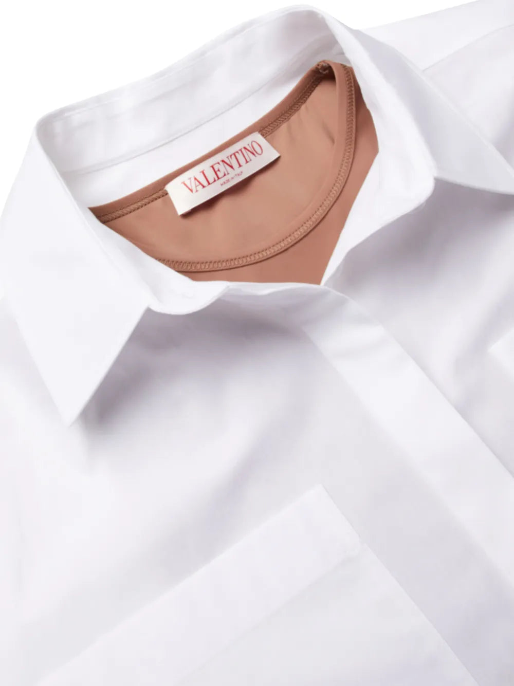 Valentino Garavani Layered Cotton-Poplin Shirt