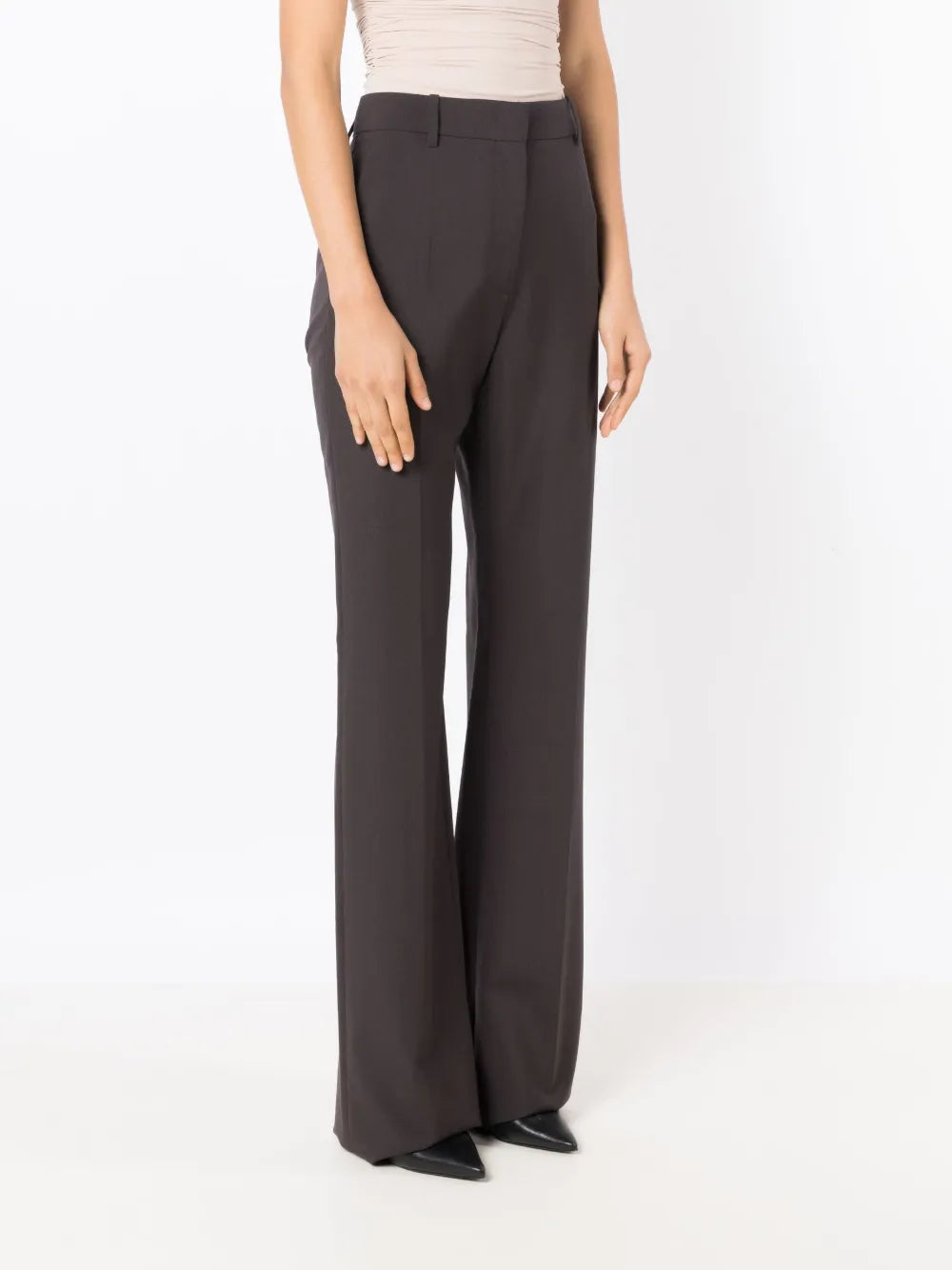 Valentino Garavani High-Waisted Flared Trousers