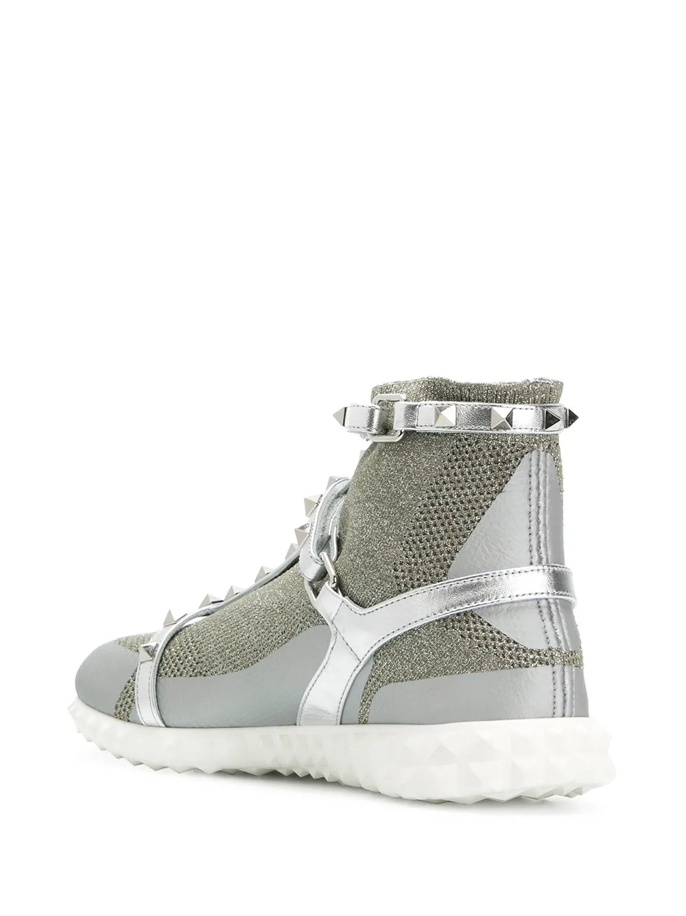 Valentino Garavani Rockstud High-Top Sneakers