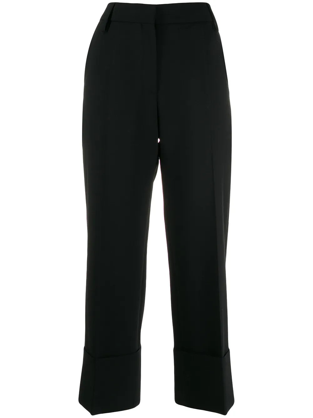 Valentino Garavani Pleated Cropped Trousers