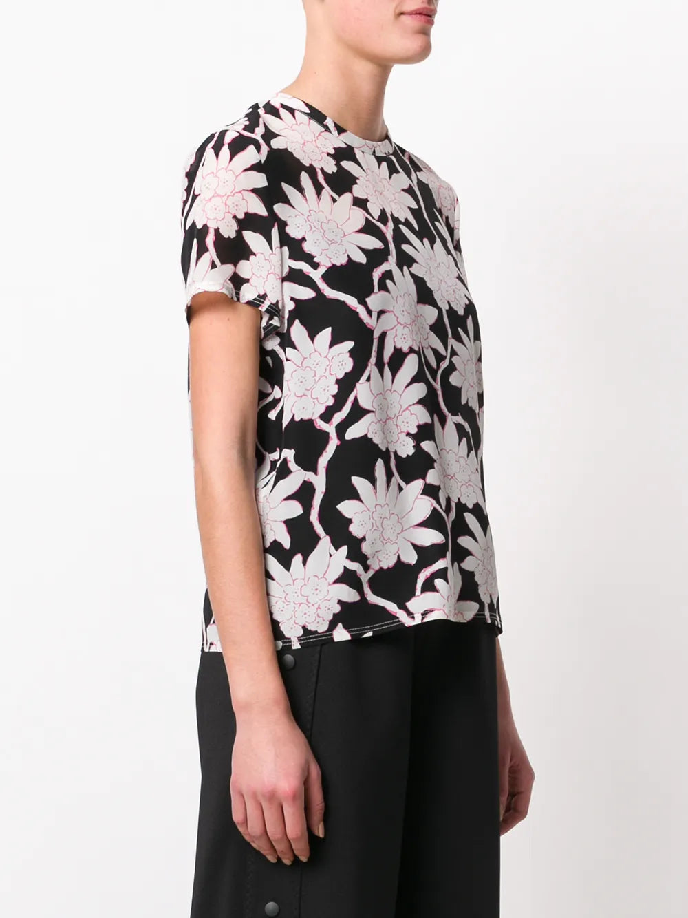 Valentino Garavani Floral-Print T-Shirt