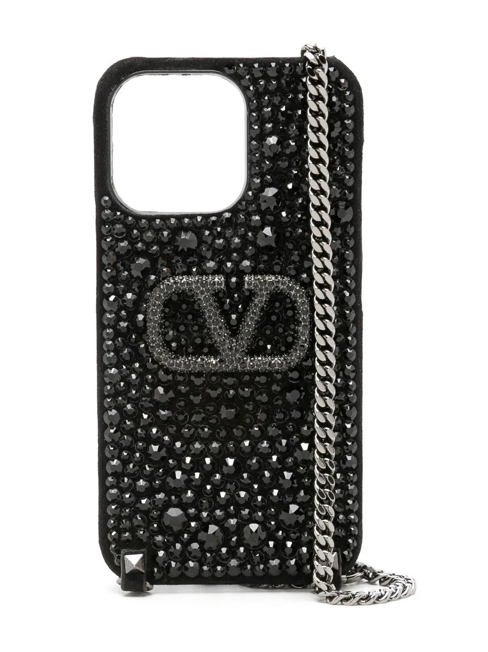 Valentino Garavani Signature V-Plaque Iphone Case