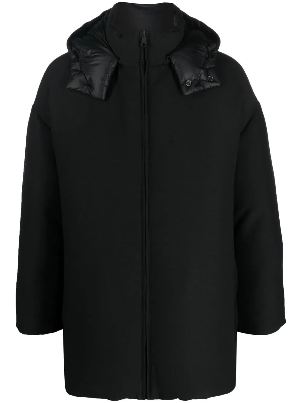 Valentino Garavani Zip-Up Hooded Coat