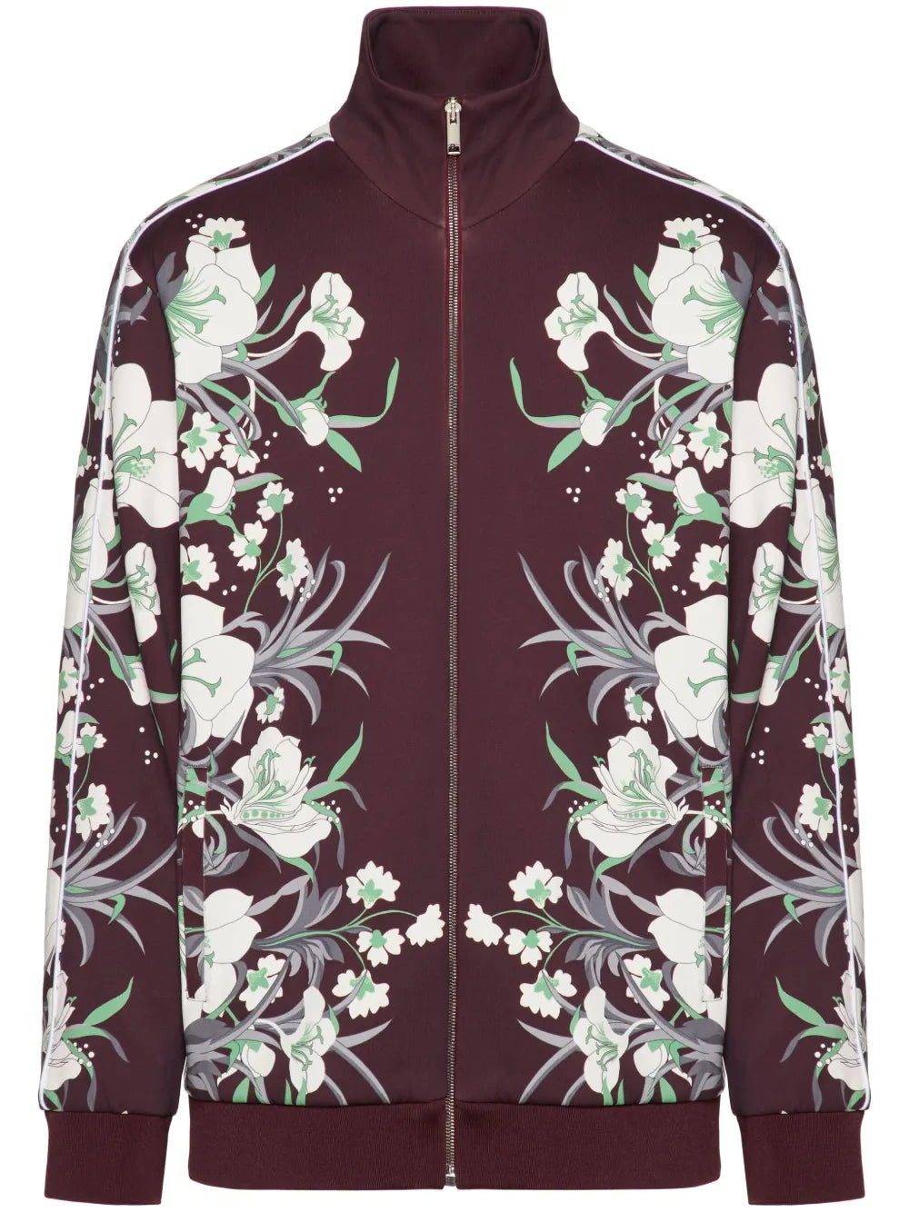 Valentino Garavani Graphic-Print Zip-Fastening Jacket