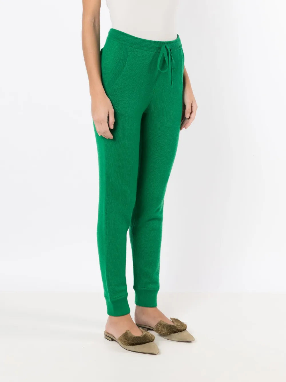 Valentino Garavani Drawstring Wool Trousers
