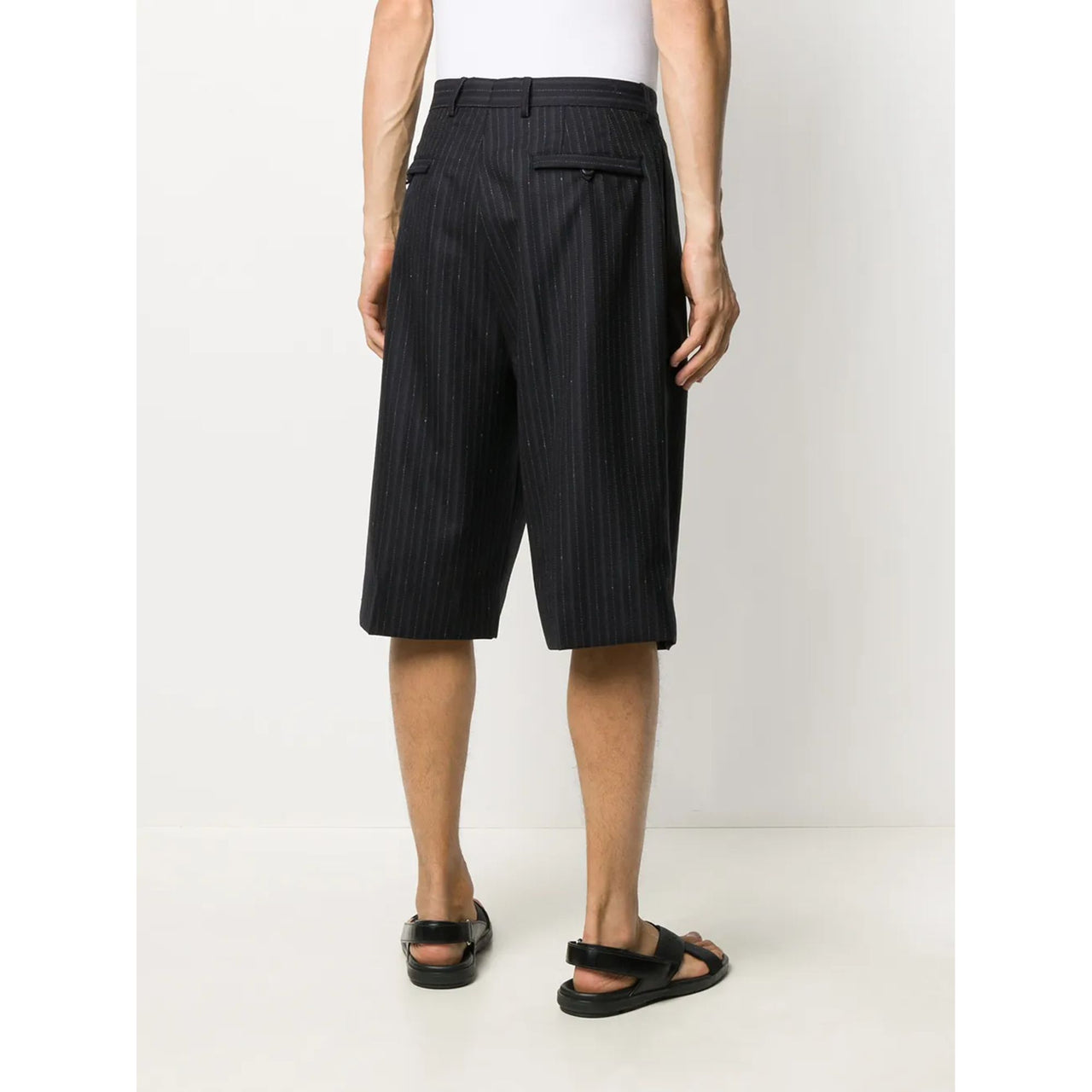 Ferragamo Striped Tailored Shorts