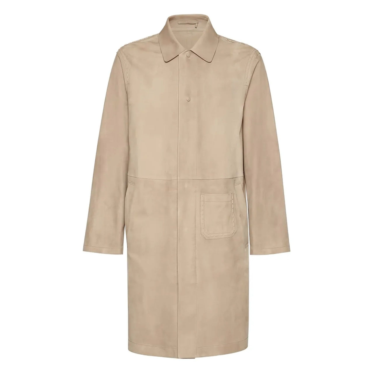 Ferragamo Suede Coat