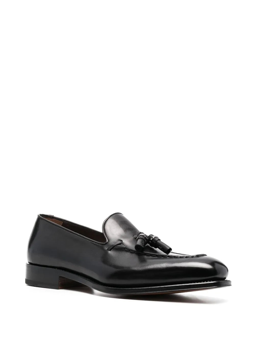 Ferragamo Almond-Toe Tassel Loafers