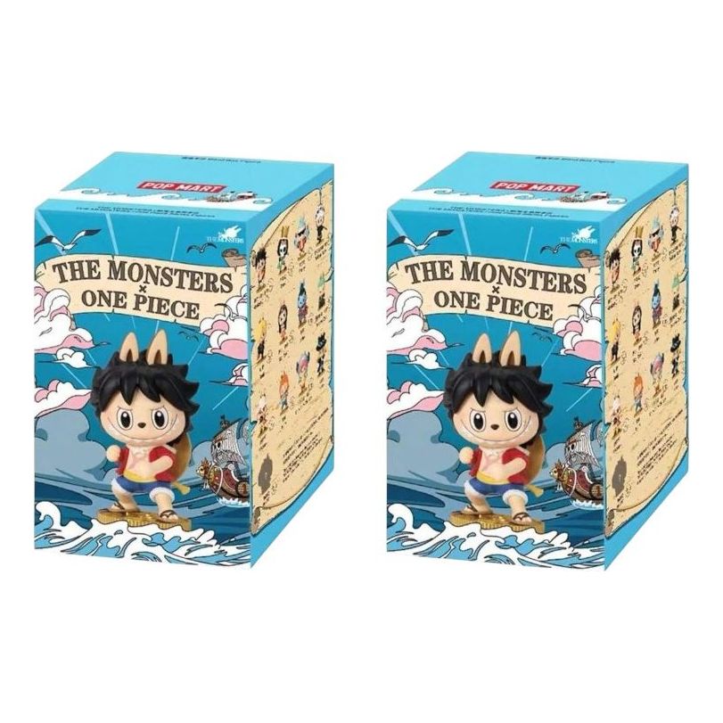 Pop Mart One Piece The Monsters Labubu Sealed Case (2 Blind Boxes) PPMT-2502-0023-806438620