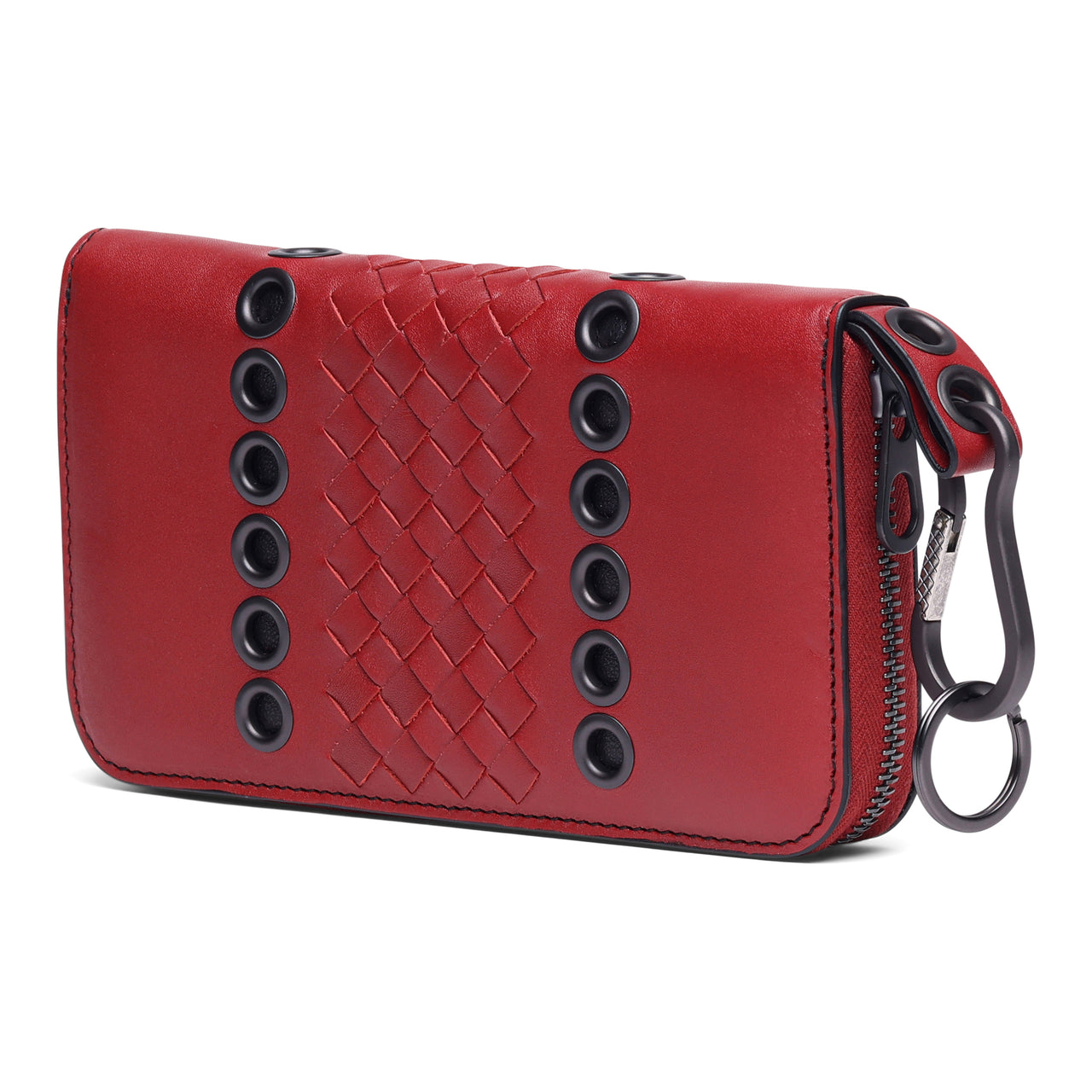 Bottega Veneta Round Zip Long Wallet