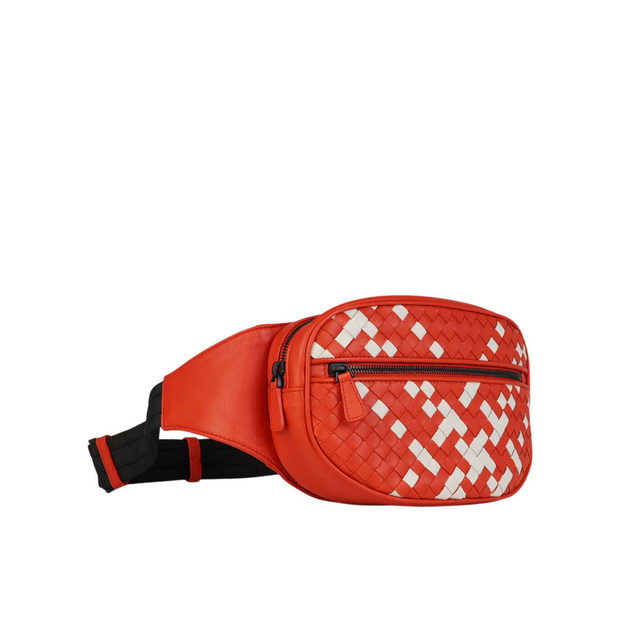 Bottega Veneta Intrecciato Poppy Leather Belt Bag