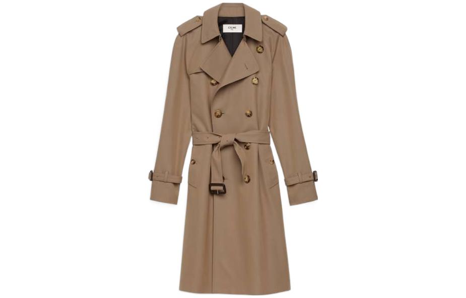 CELINE Coats Men Brown
