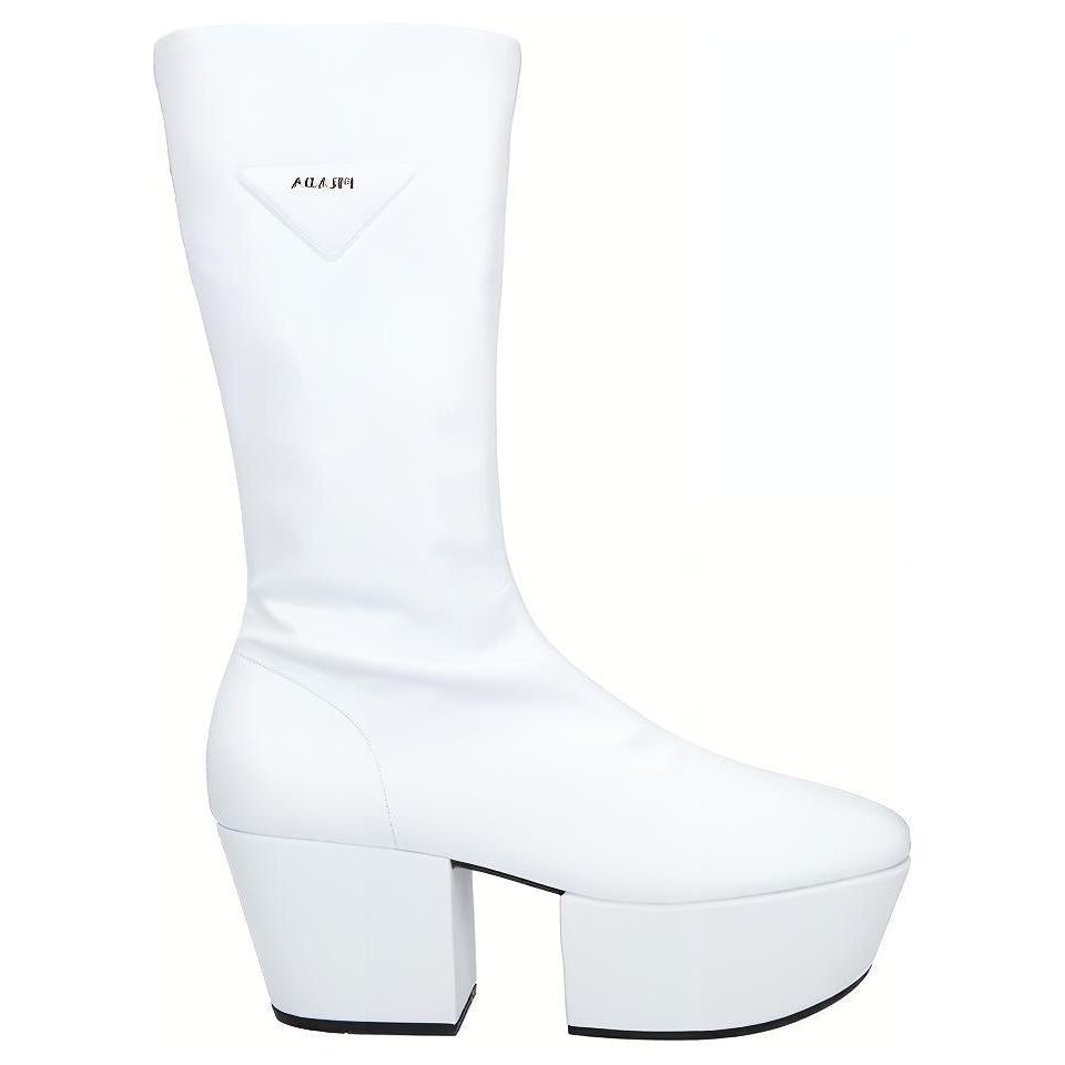 PRADA Ankle Boots 6.5cm Women's White