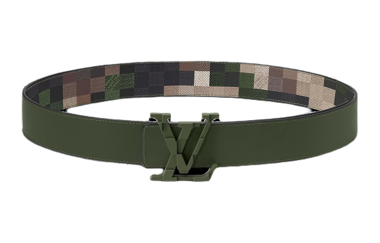 LOUIS VUITTON Lv Mega Pixel 40mm Reversible Belt