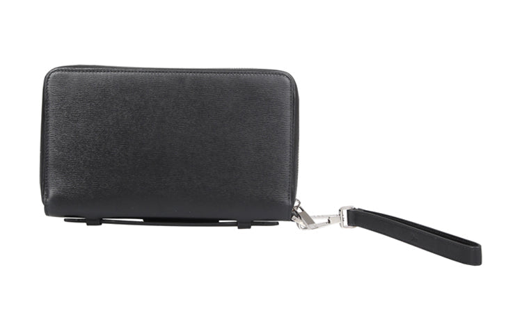 DIOR Leather Wallet Men's Black