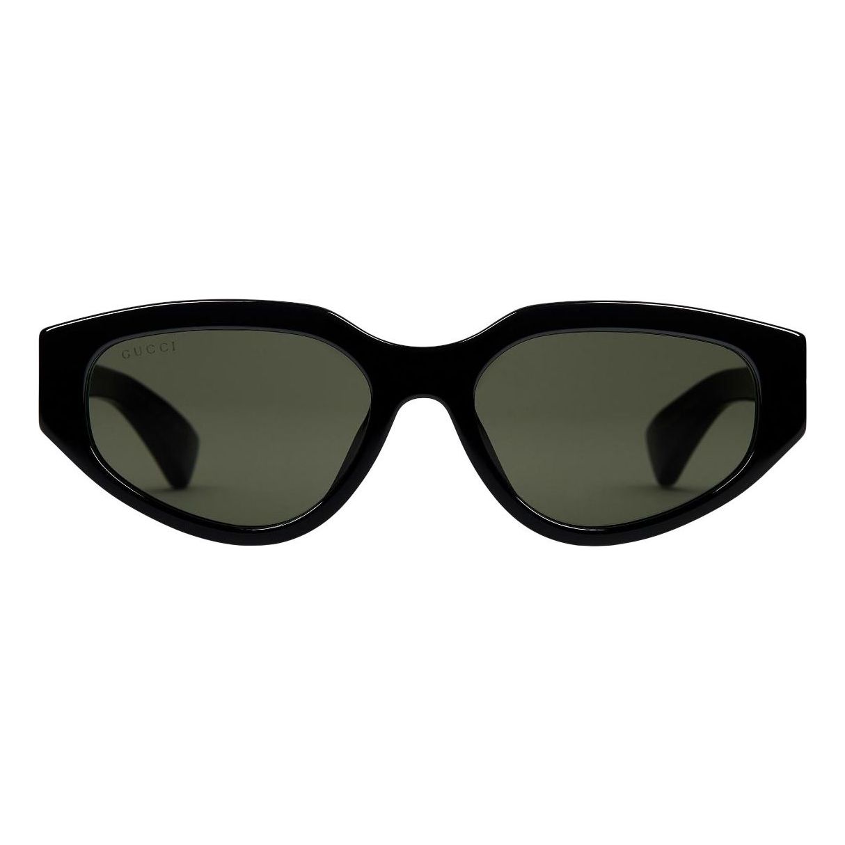 Gucci Rectangular Frame Sunglasses 'Black Gold-Tone' 819558-J0740-1012