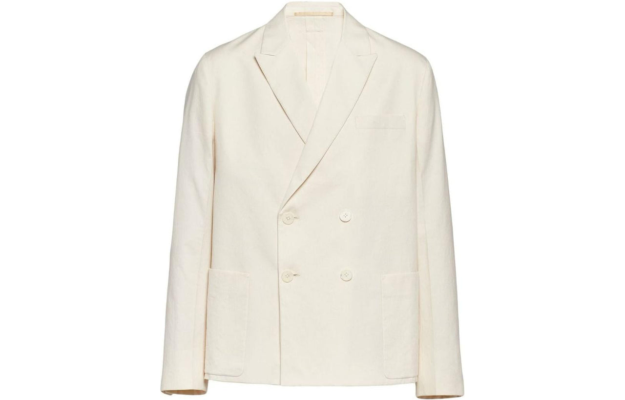 PRADA Double Breasted Tailored Blazer