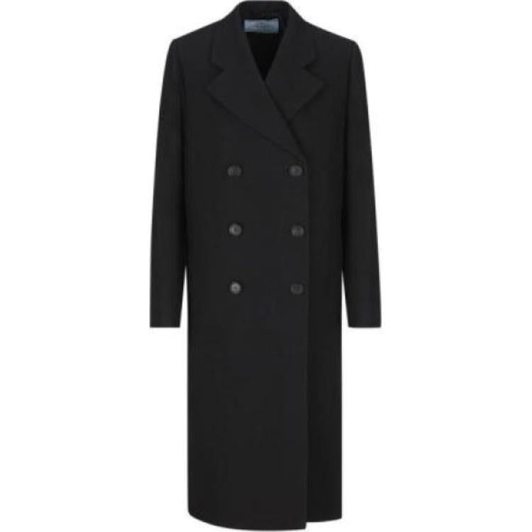 PRADA Coats Women's Black