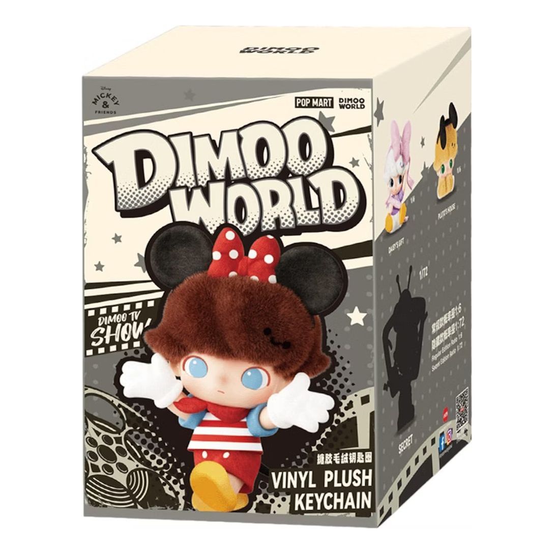 Pop Mart Disney Dimoo World Vinyl Plush Pendant Sealed Case (1 Blind Box) PPMT-2503-0020-820188273
