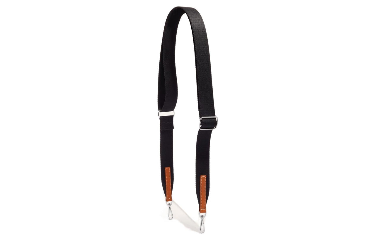 GOYARD Polyester-Cotton Blend With Clamecy Cow Leather Bag Straps Small Size Unisex Black/Brown