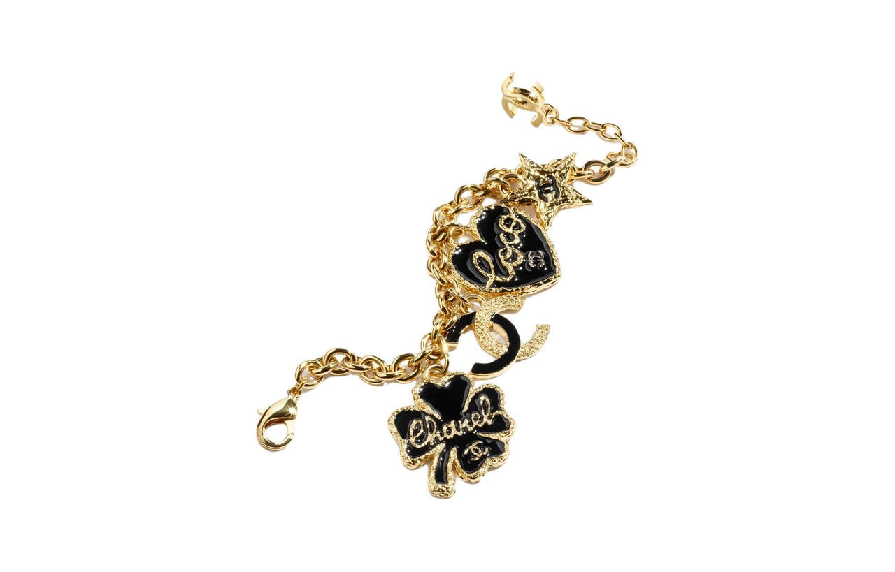 CHANEL - Bracelets Women's Black/Gold