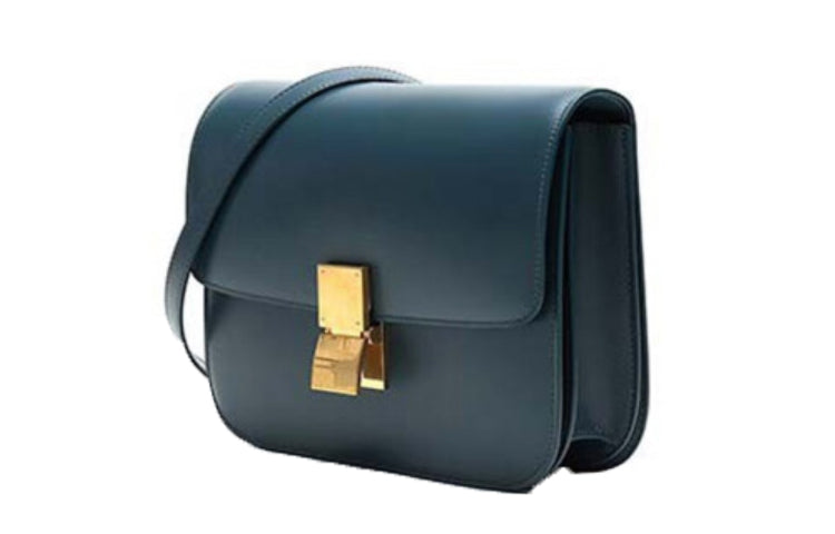 CELINE Classic Bo Women's Gasoline Blue