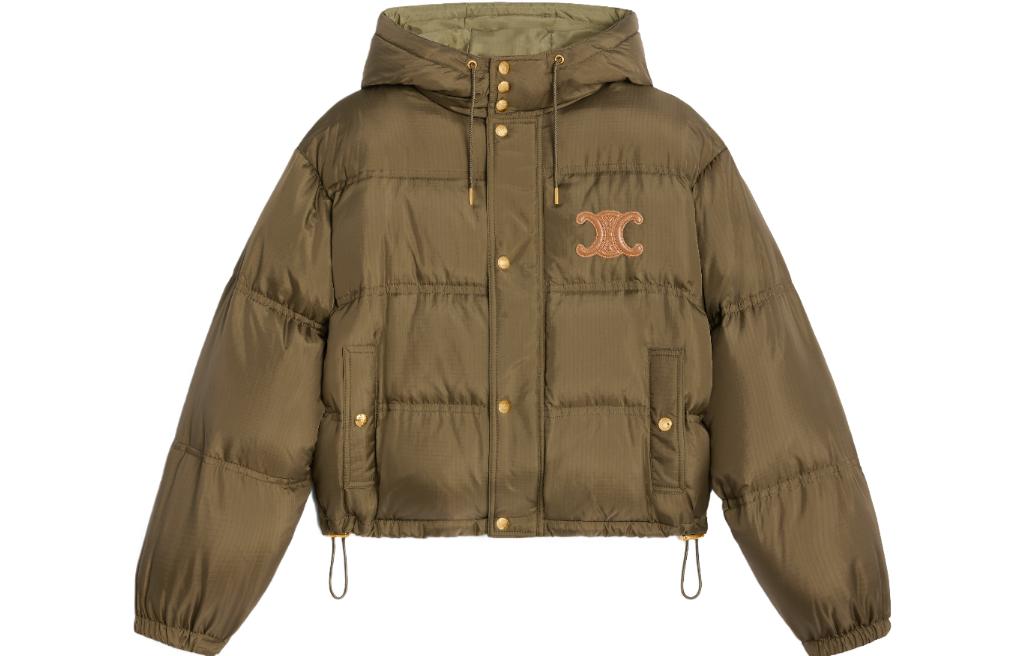 CELINE FW23 Down Jacket Women's Khaki