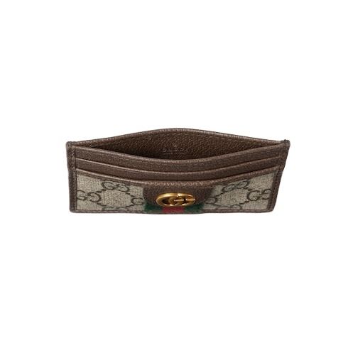 Gucci 26 Ophidia Card Case 'Beige Brown' 834795-FAEOI-9746