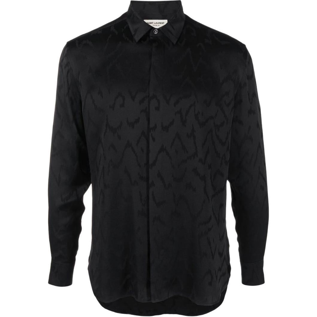 SAINT LAURENT SS23 Shirt Men's Black