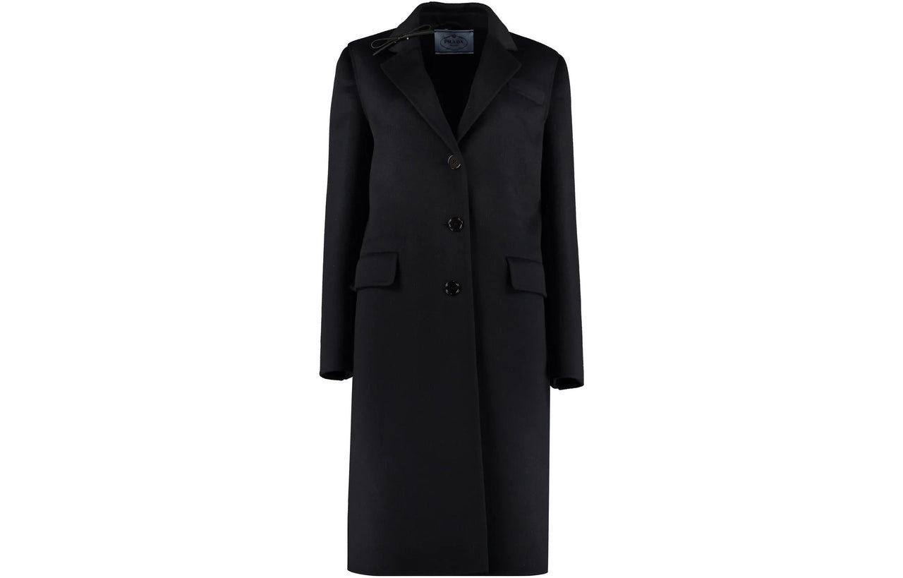 PRADA Coats Women's Black