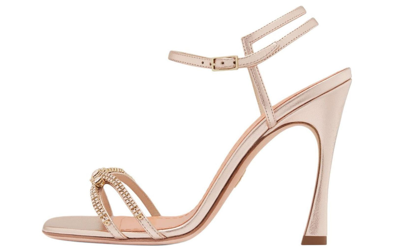 DIOR Strap Sandals 10.5cm Women's Orange