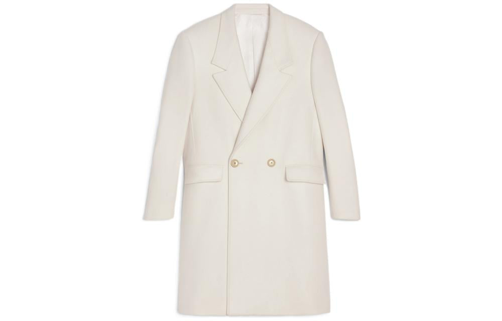 CELINE Double Breasted Long Sleeved Coat