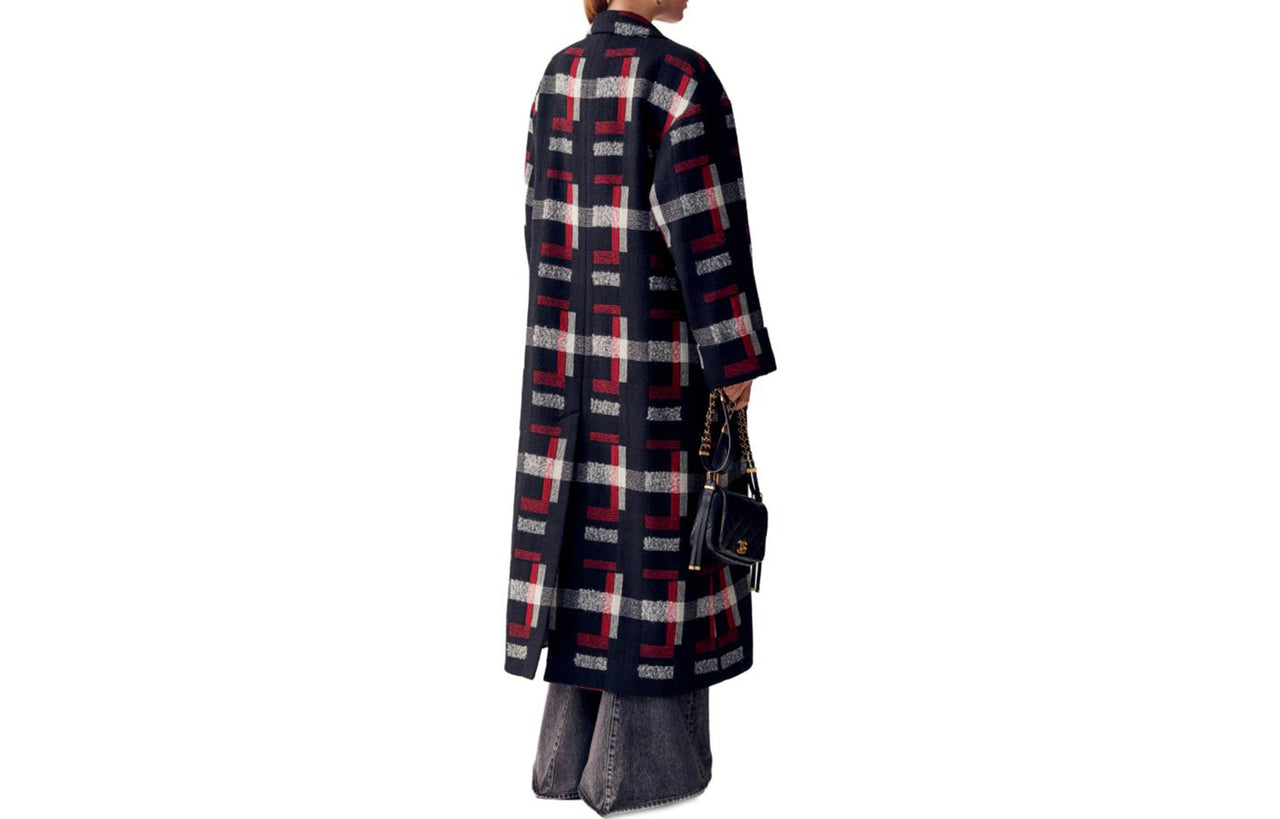 CHANEL 1986 1988 Tweed Coat