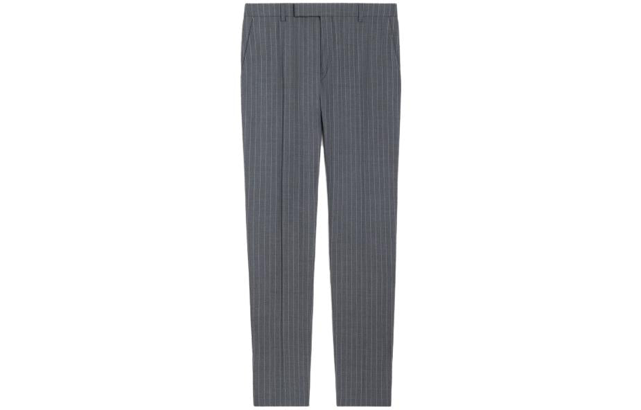 CELINE Classic Pants In Striped Wool